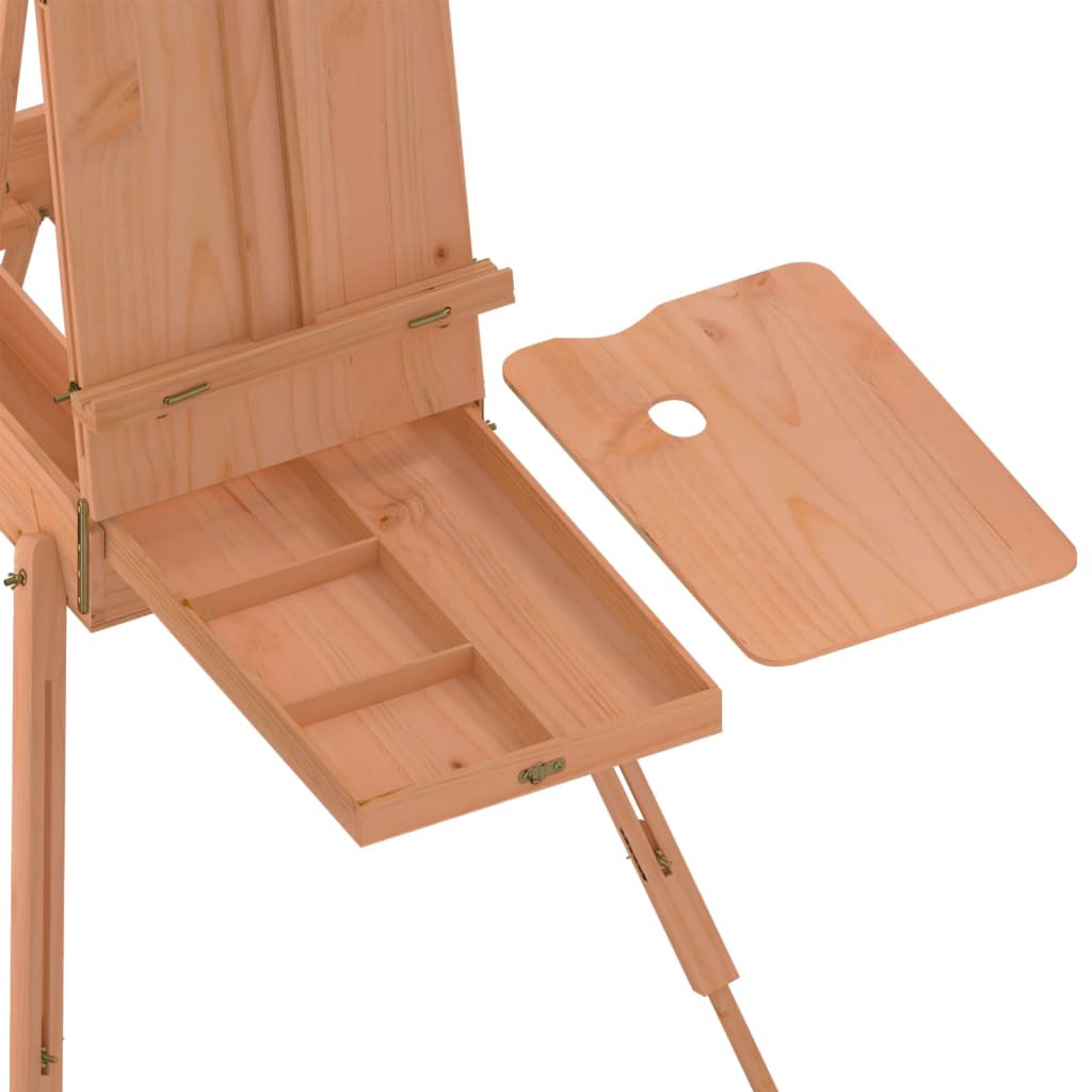 vidaXL Easel Stand 81x121x173 cm Solid Beech Wood