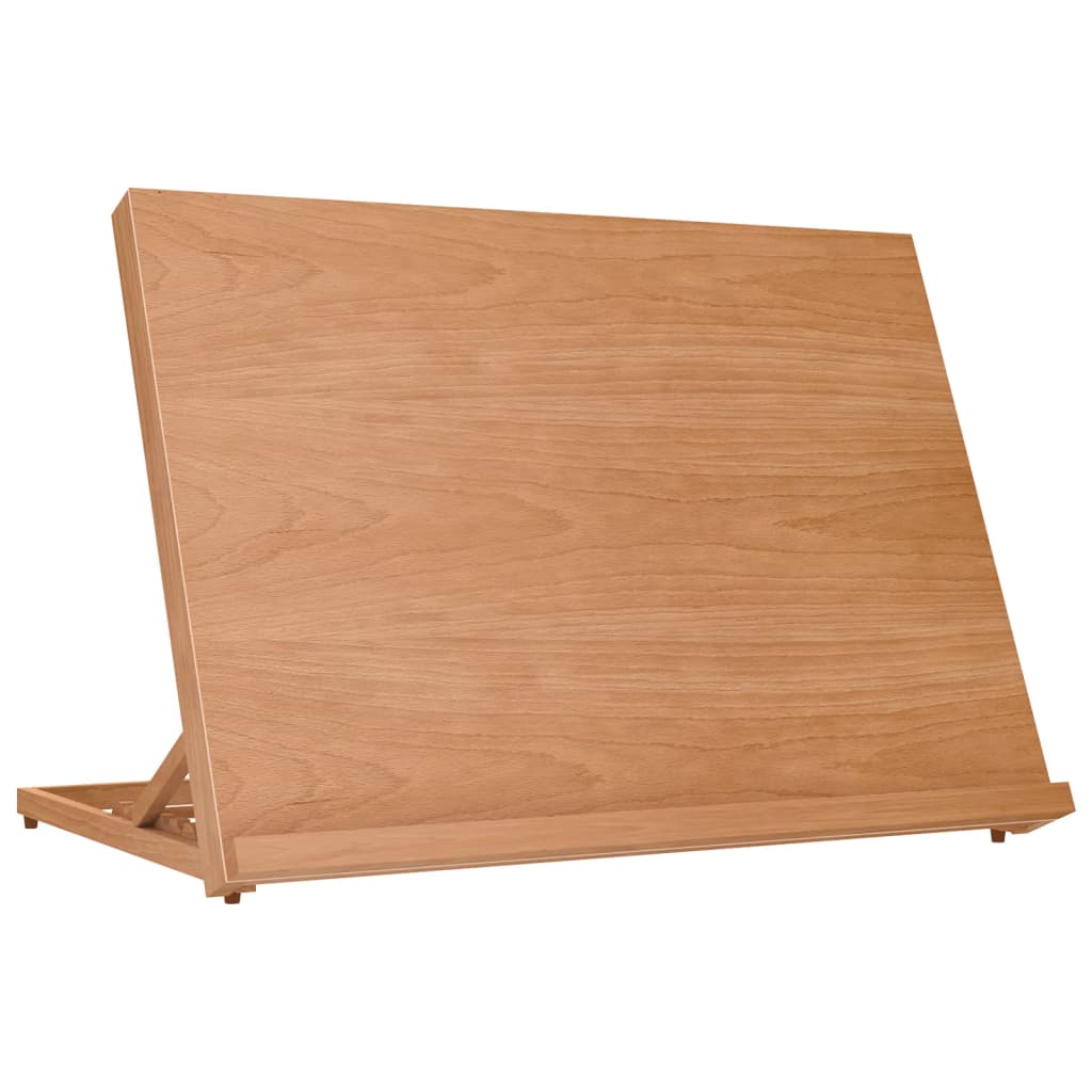 vidaXL Table Easel 65x48x7 cm Solid Beech Wood