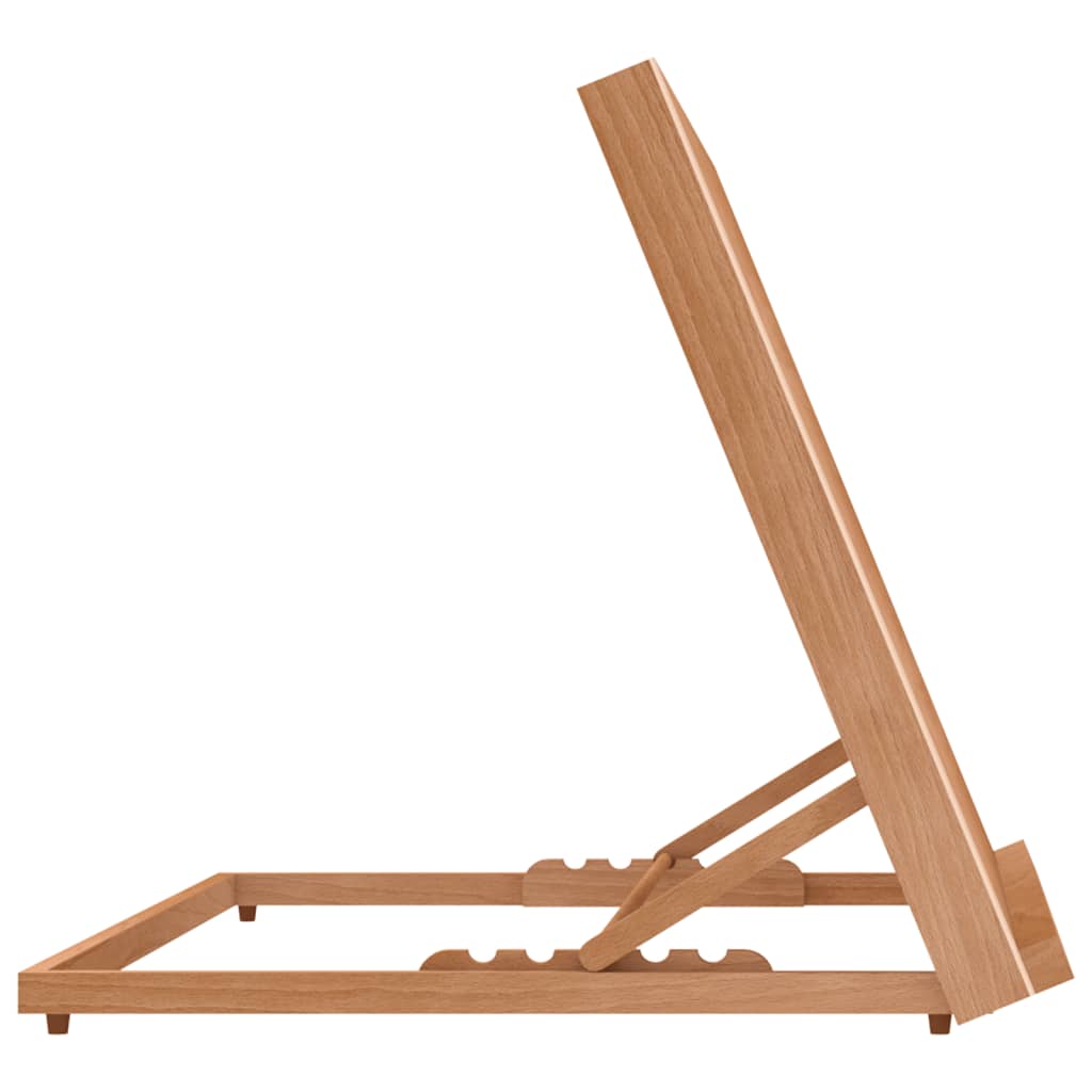 vidaXL Table Easel 65x48x7 cm Solid Beech Wood