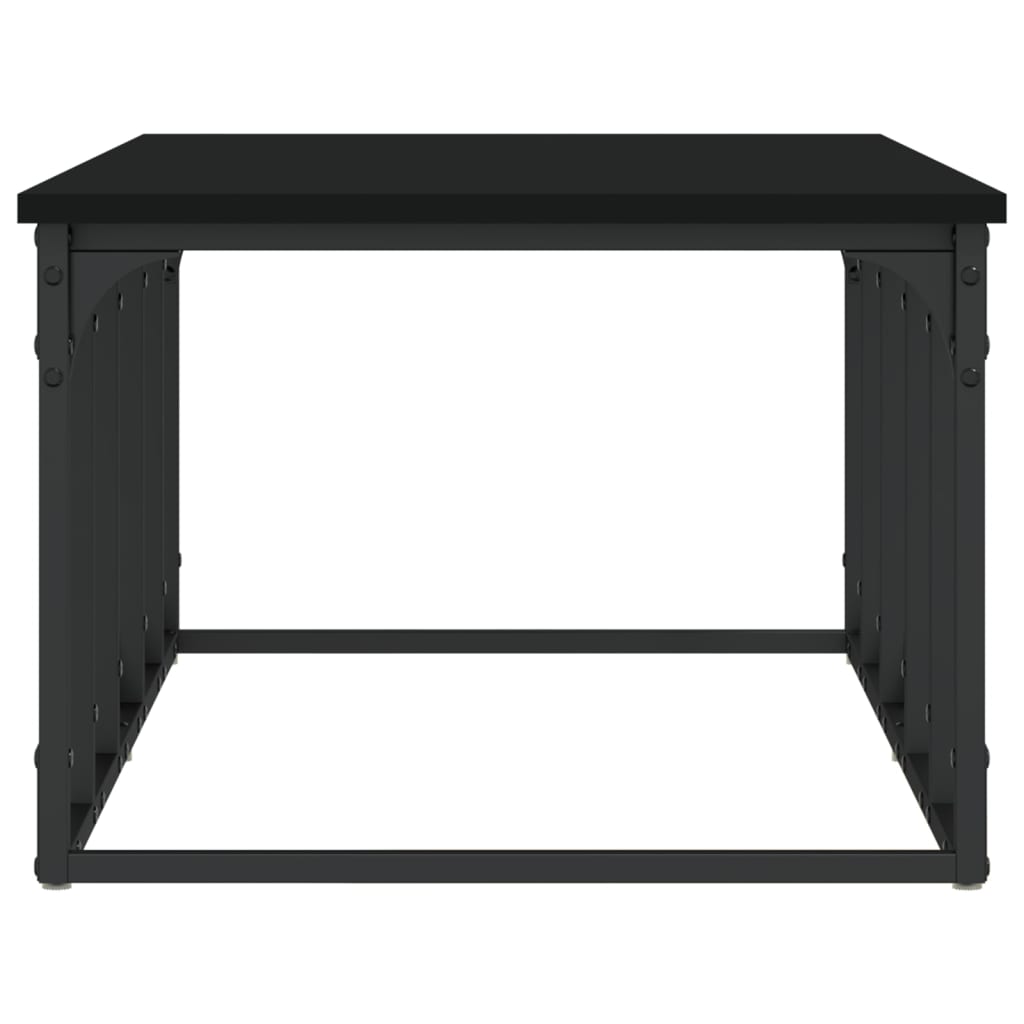 Coffee Table Black 100x50x35,5 cm Engineered Wood