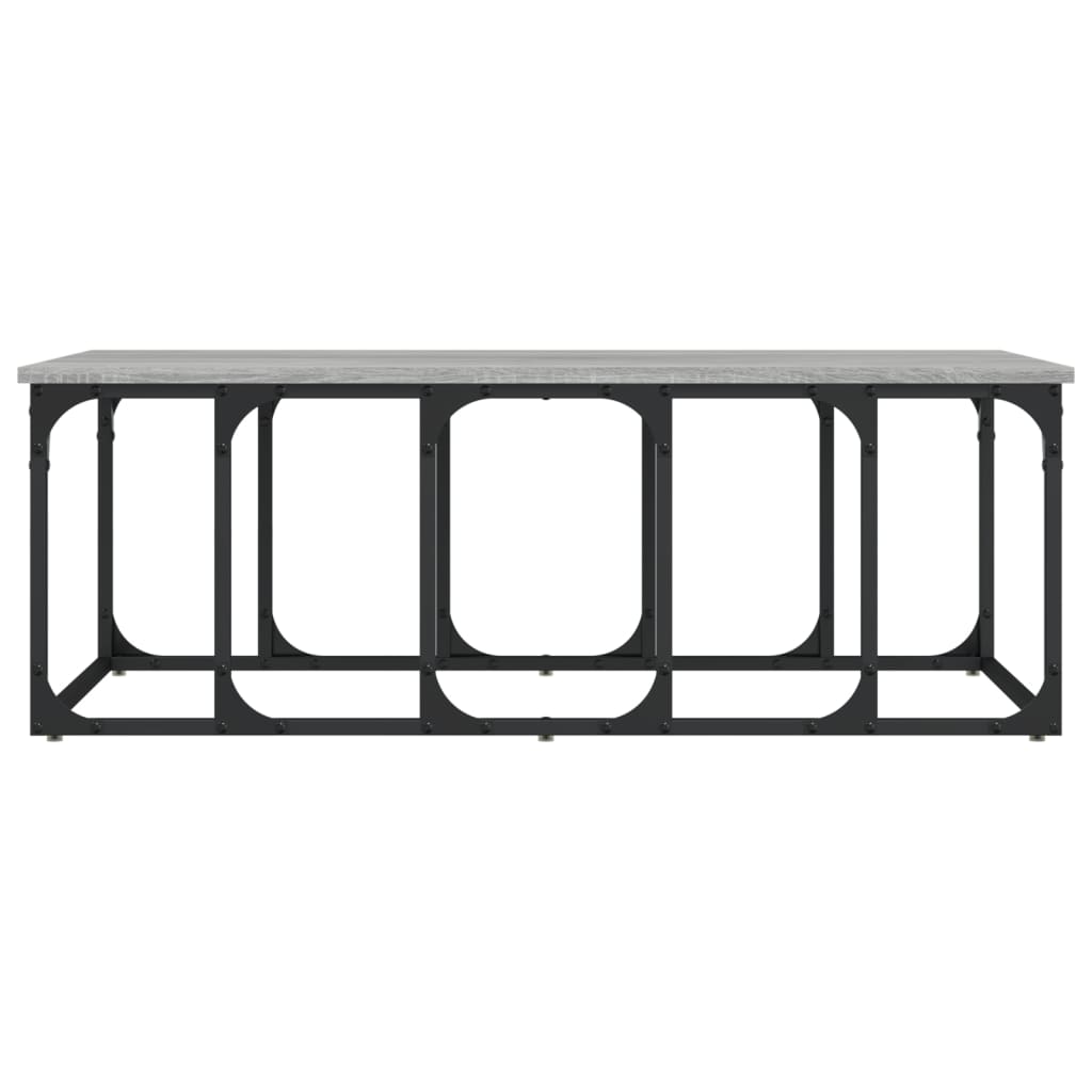 Coffee Table Grey Sonoma 100x50x35,5 cm Engineered Wood