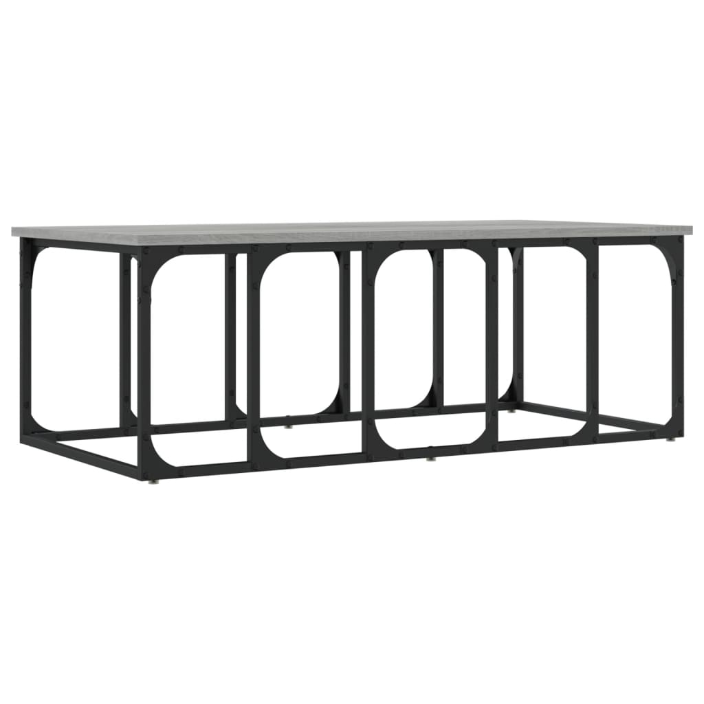 Coffee Table Grey Sonoma 100x50x35,5 cm Engineered Wood