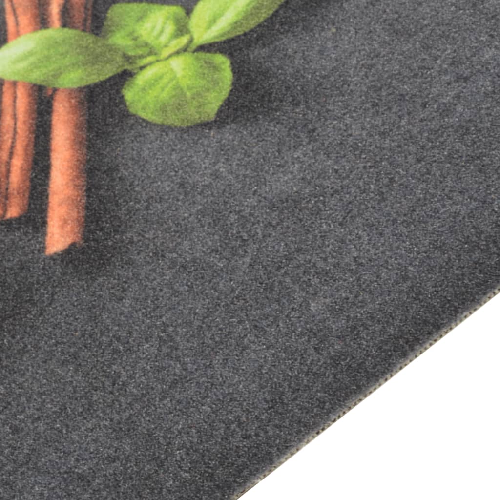 Kitchen Rug Washable Spices 60x180 cm Velvet