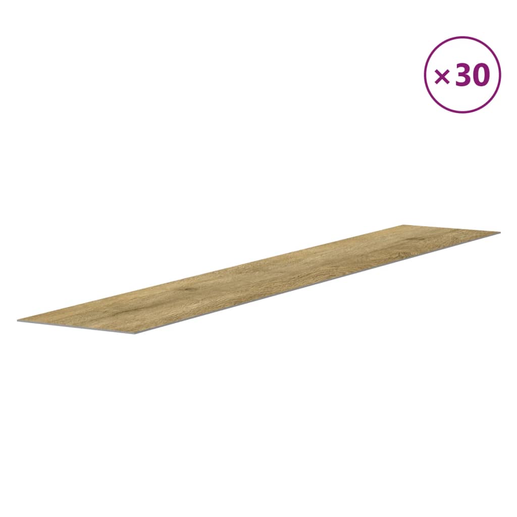 Wall Panels Wood Look Brown PVC 4,12 m²