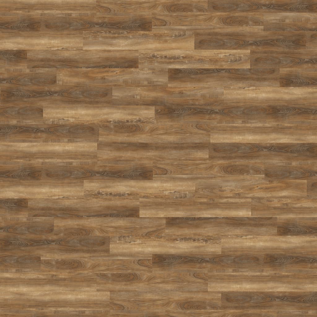 vidaXL Wall Panels Wood Look Brown PVC 4.12 m²