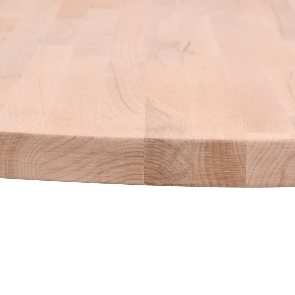 vidaXL Table Top Ø40x1.5 cm Round Solid Wood Beech