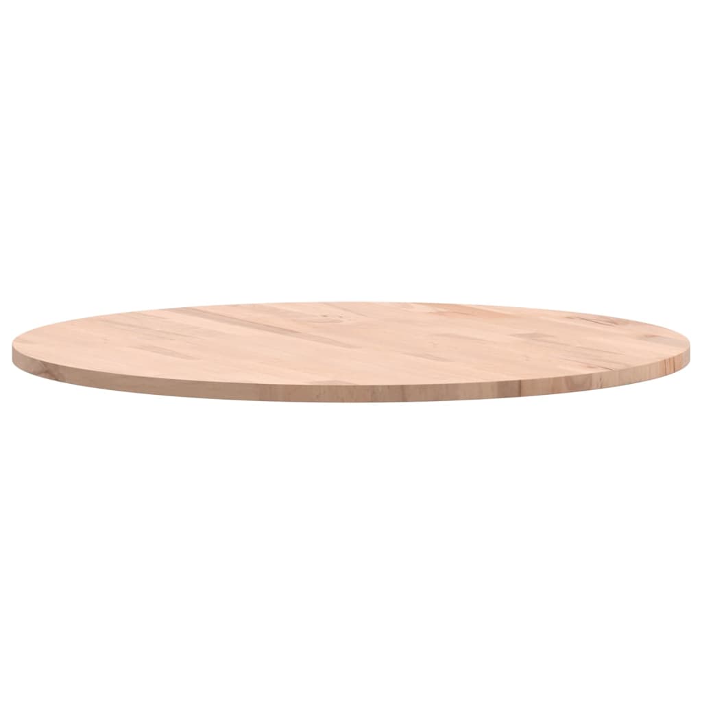 vidaXL Table Top Ø60x1.5 cm Round Solid Wood Beech