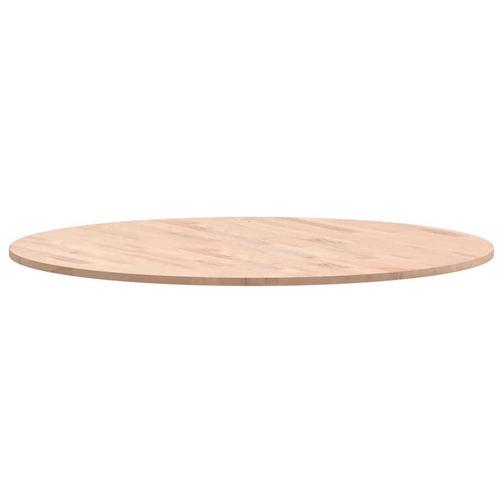 vidaXL Table Top Ø90x1.5 cm Round Solid Wood Beech