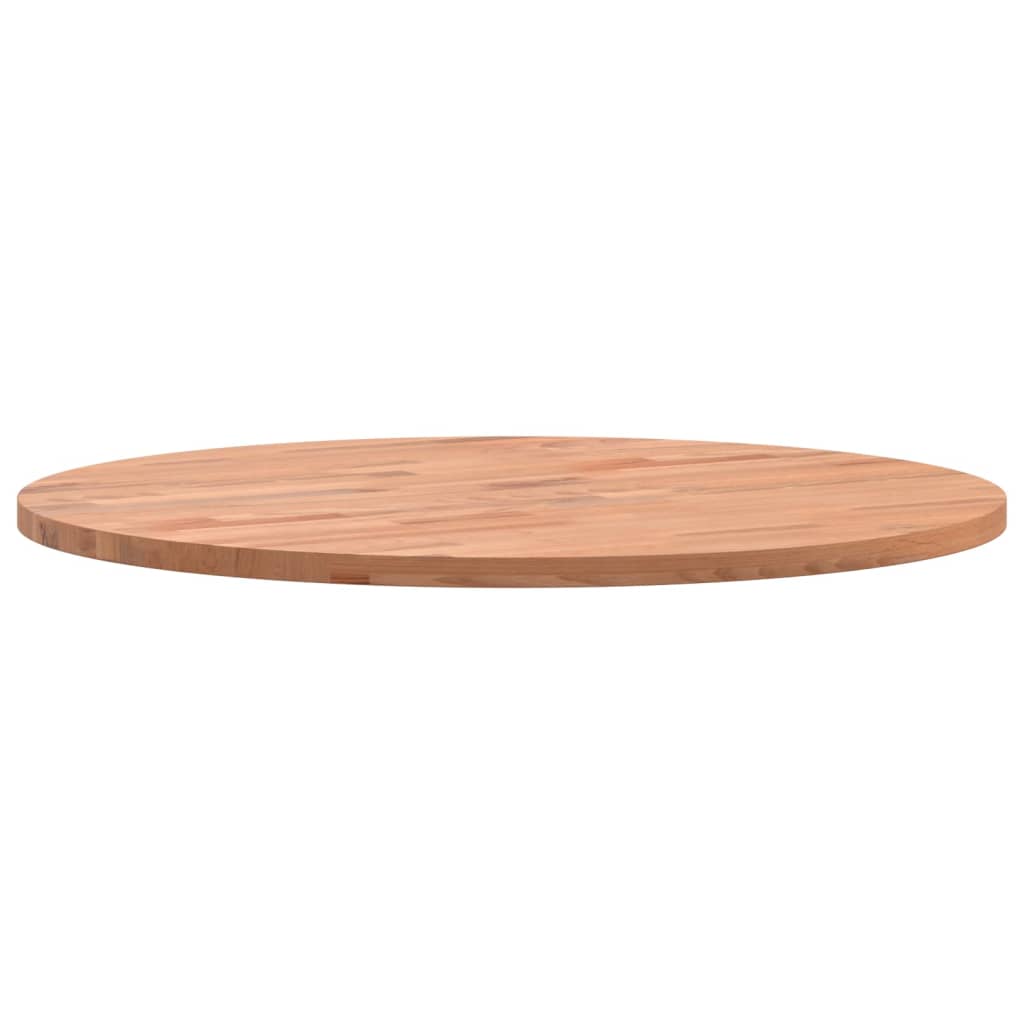 vidaXL Table Top Ø50x1.5 cm Round Solid Wood Beech