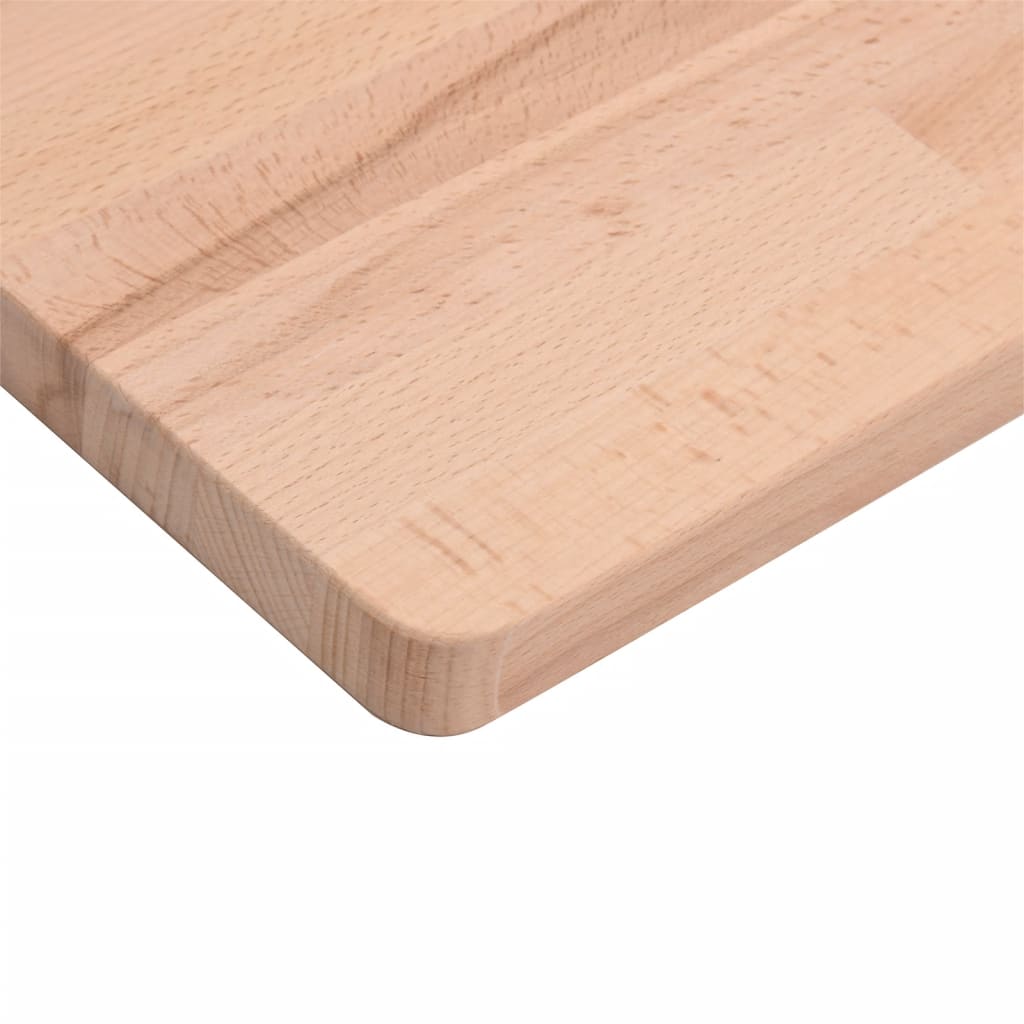 vidaXL Table Top 40x40x1.5 cm Square Solid Wood Beech