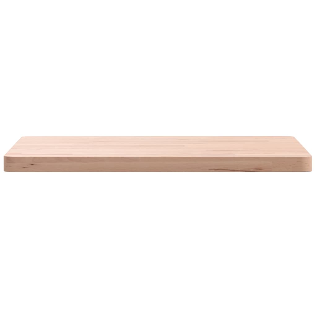 Table Top 50x50x2.5 cm Square Solid Wood Beech
