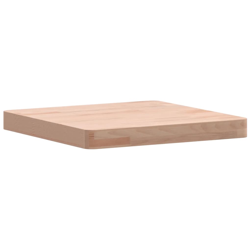 vidaXL Table Top 40x40x4 cm Square Solid Wood Beech