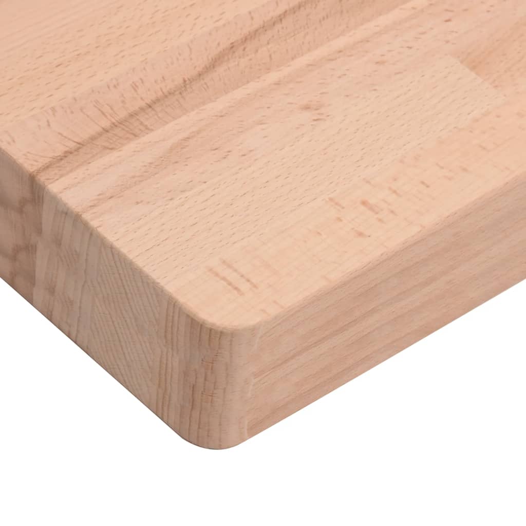 vidaXL Table Top 40x40x4 cm Square Solid Wood Beech