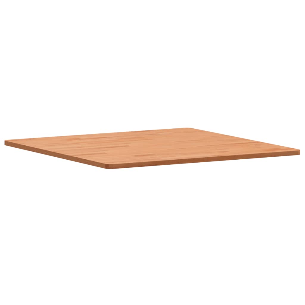 vidaXL Table Top 70x70x1.5 cm Square Solid Wood Beech