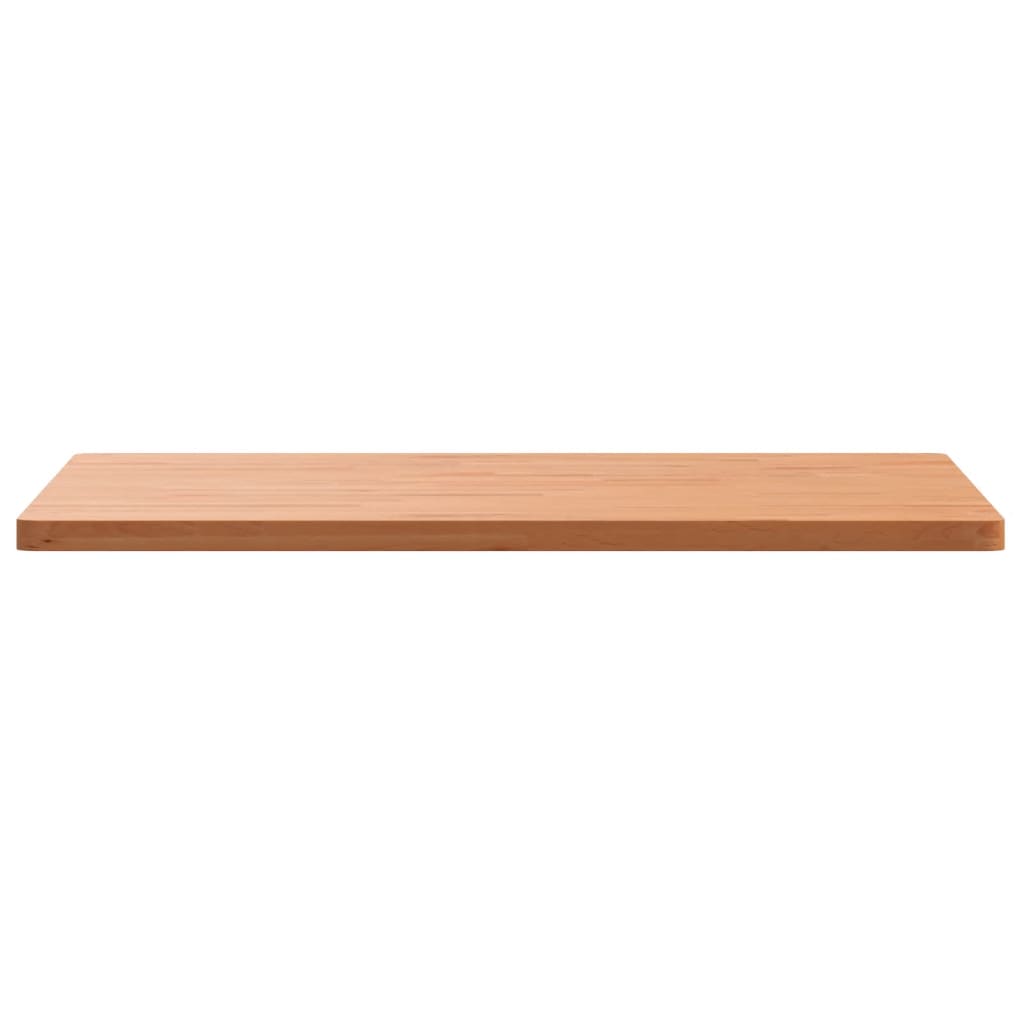 Table Top 80x80x2.5 cm Square Solid Wood Beech