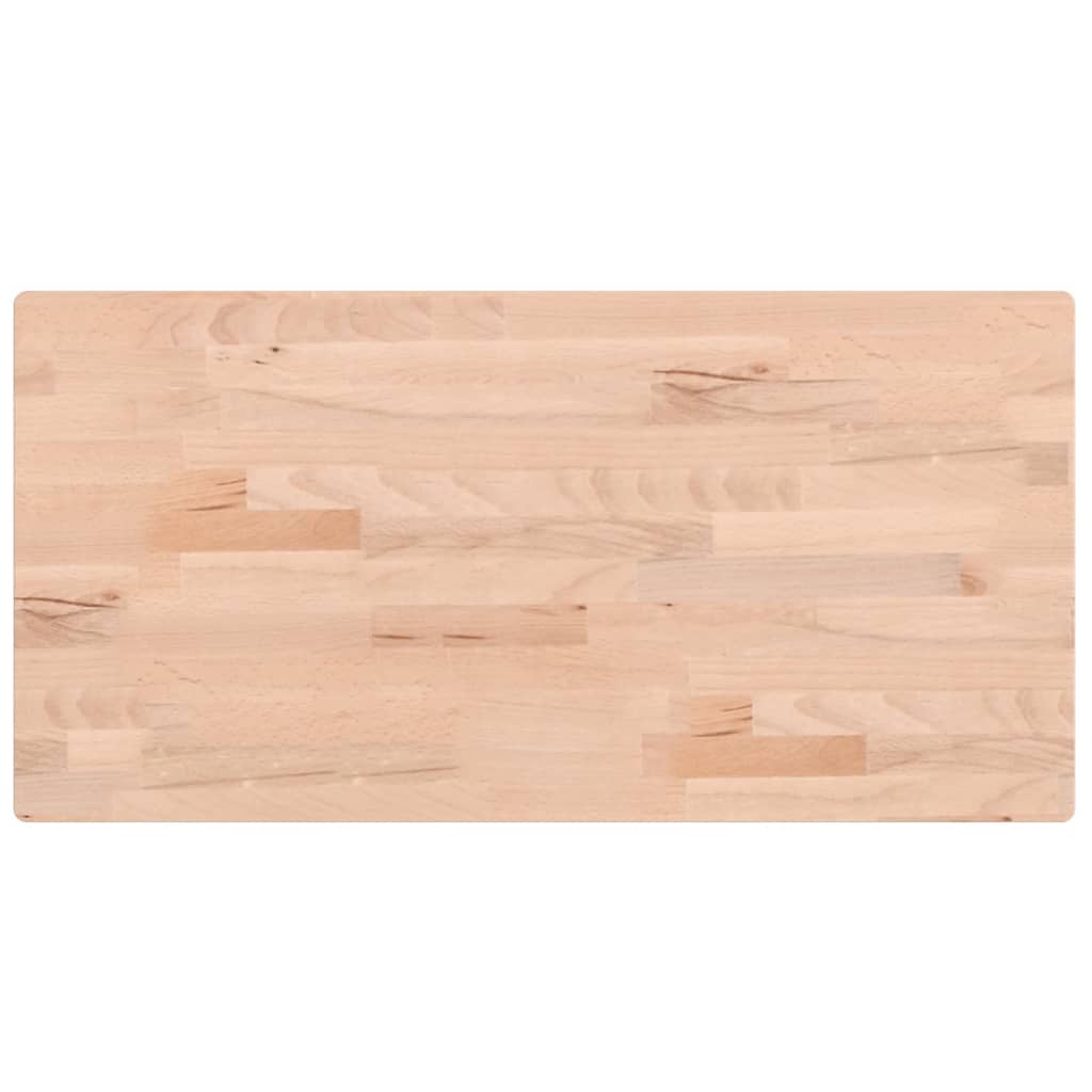 vidaXL Bathroom Countertop 80x40x2.5 cm Solid Wood Beech