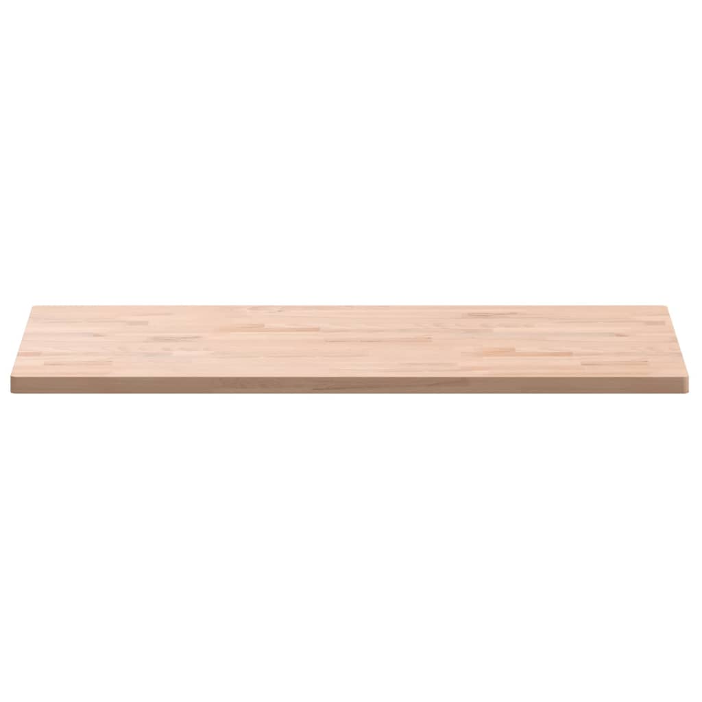 vidaXL Bathroom Countertop 100x50x2.5 cm Solid Wood Beech