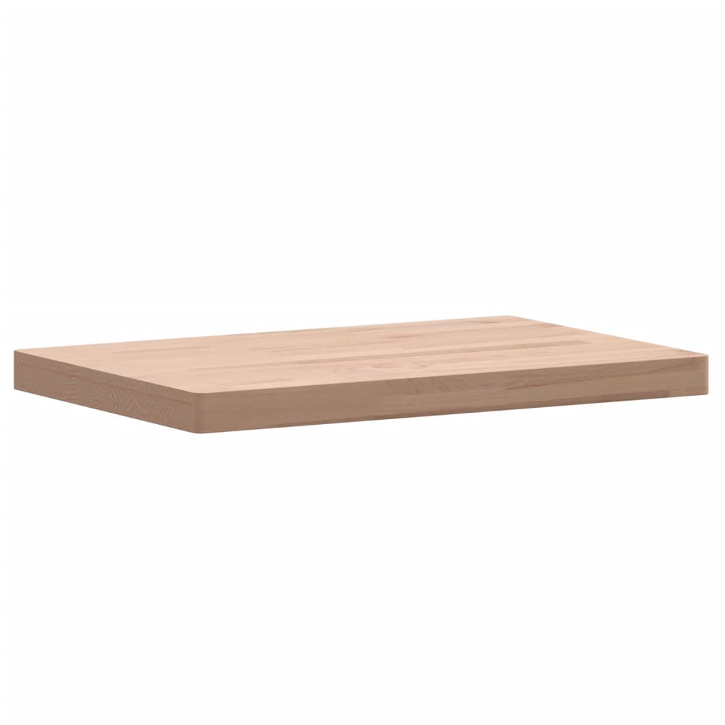 vidaXL Bathroom Countertop 60x40x4 cm Solid Wood Beech