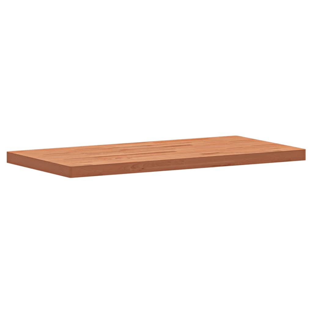Bathroom Countertop 100x50x4 cm Solid Wood Beech