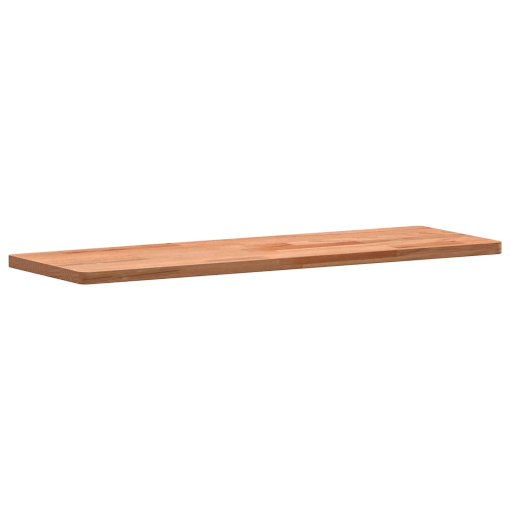 vidaXL Wall Shelf 60x20x1.5 cm Solid Wood Beech