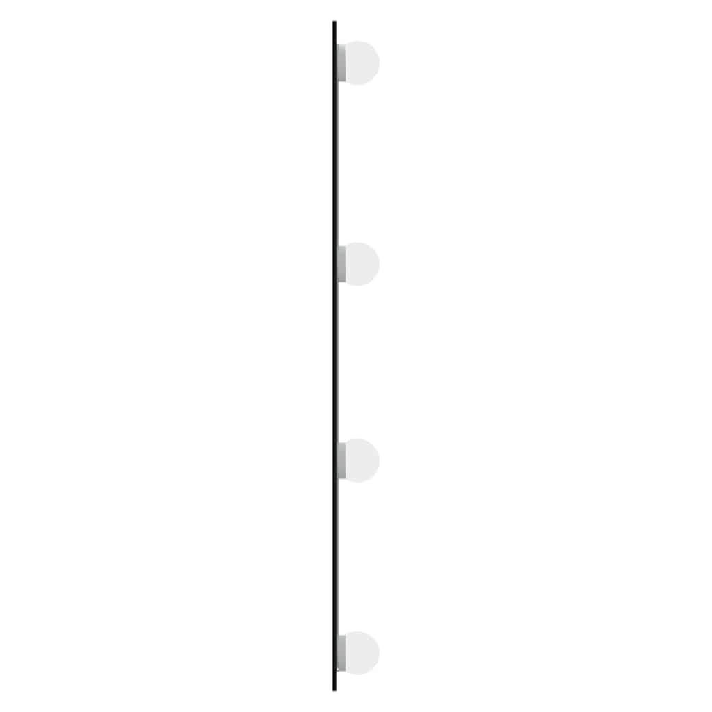 Wall Mirror with LED Lights 40x60 cm Glass Rectangle