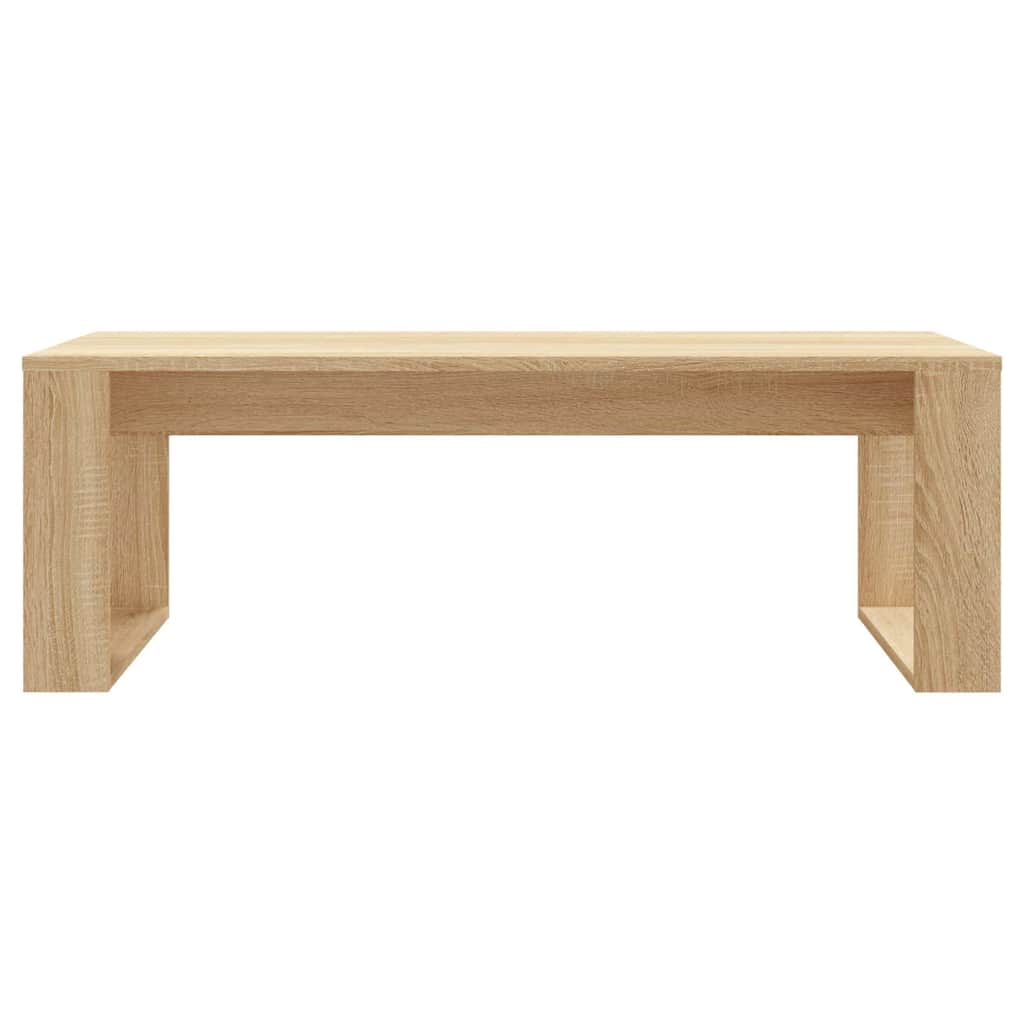 Coffee Table Sonoma Oak 102x50x35 cm Engineered Wood