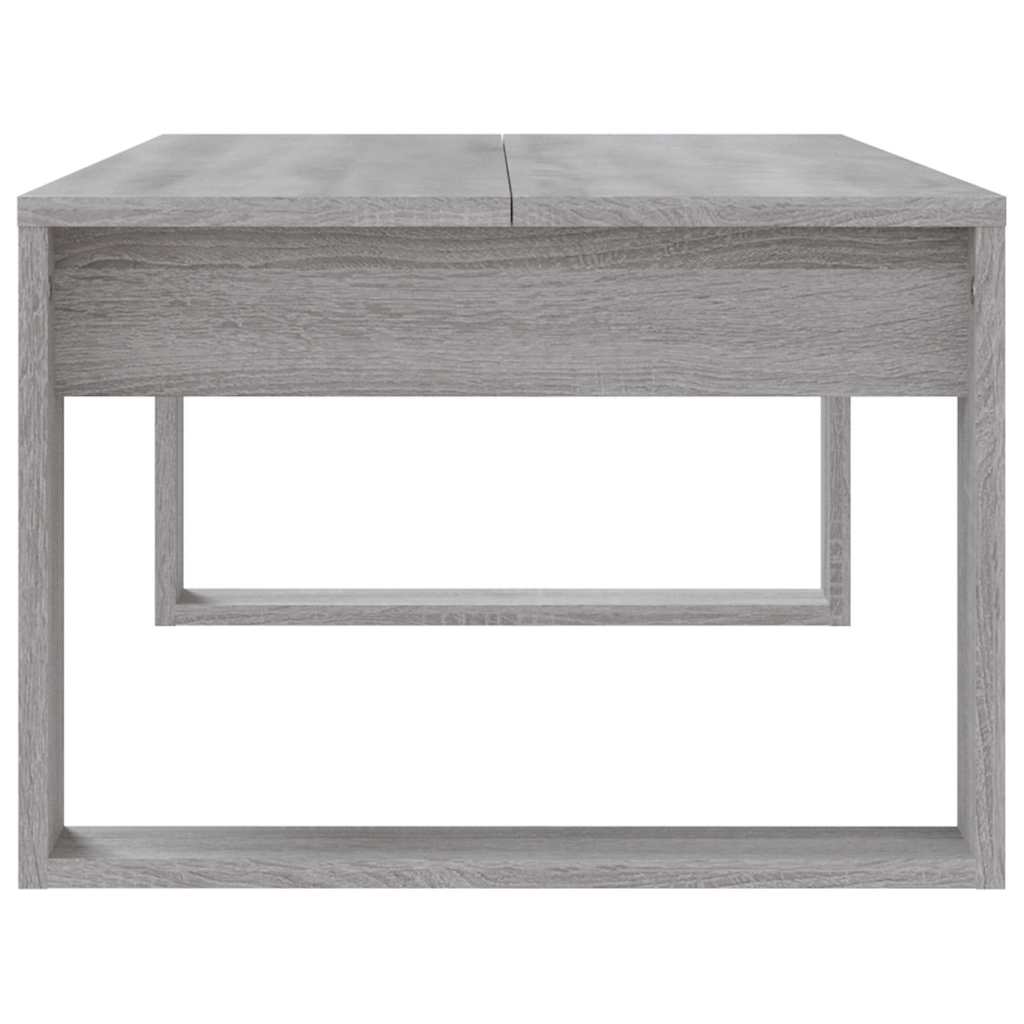 Coffee Table Grey Sonoma 102x50x35 cm Engineered Wood