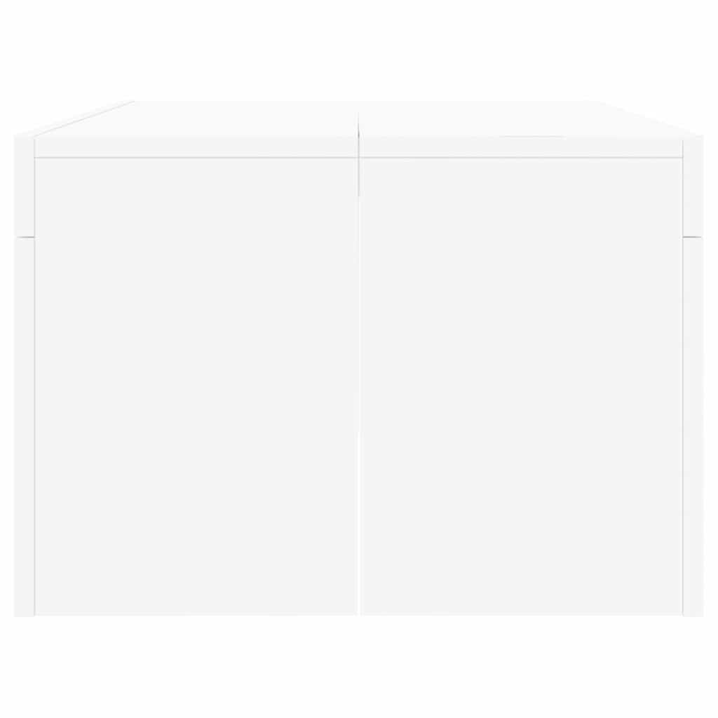 Coffee Table White 102x50x36 cm Engineered Wood