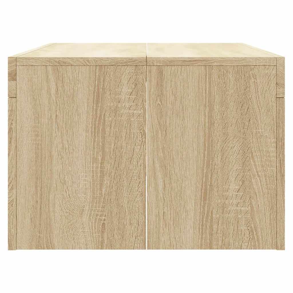 Coffee Table Sonoma Oak 102x50x36 cm Engineered Wood