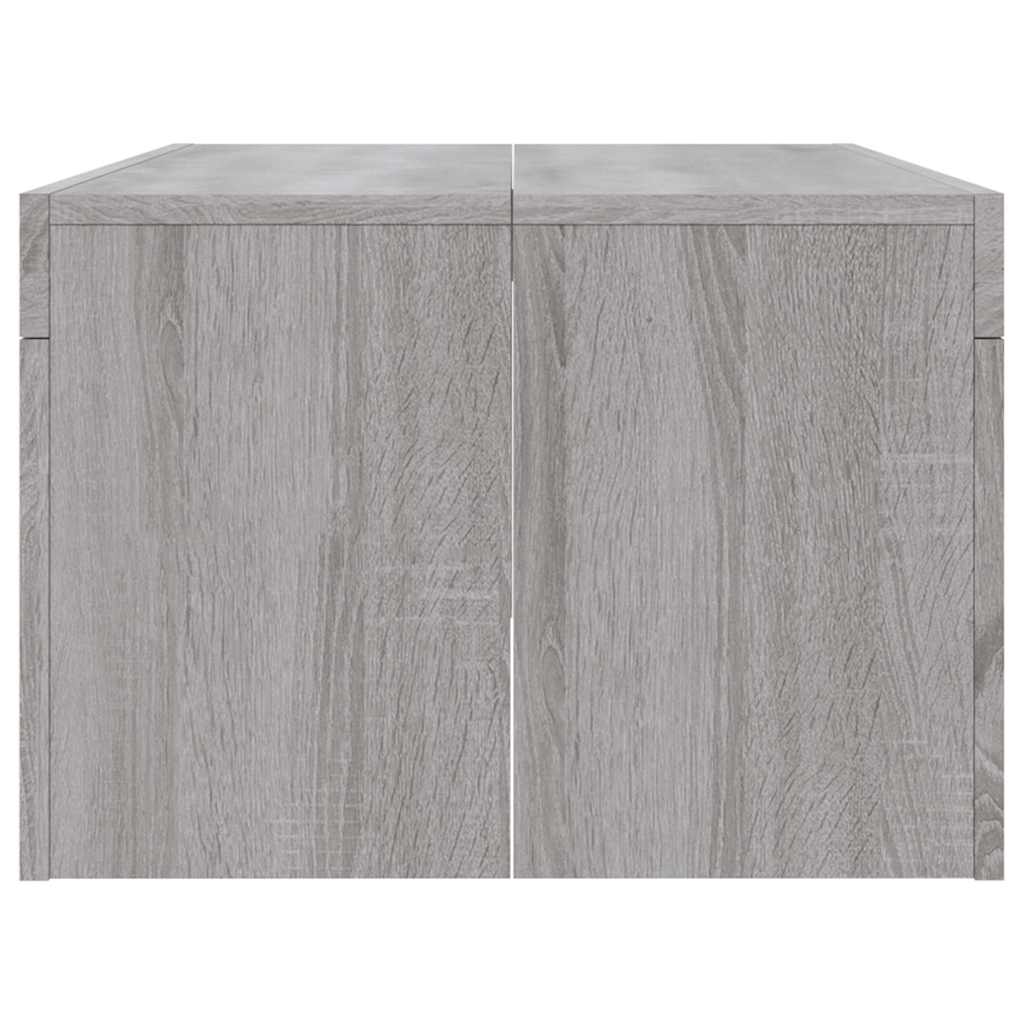 Coffee Table Grey Sonoma 102x50x36 cm Engineered Wood