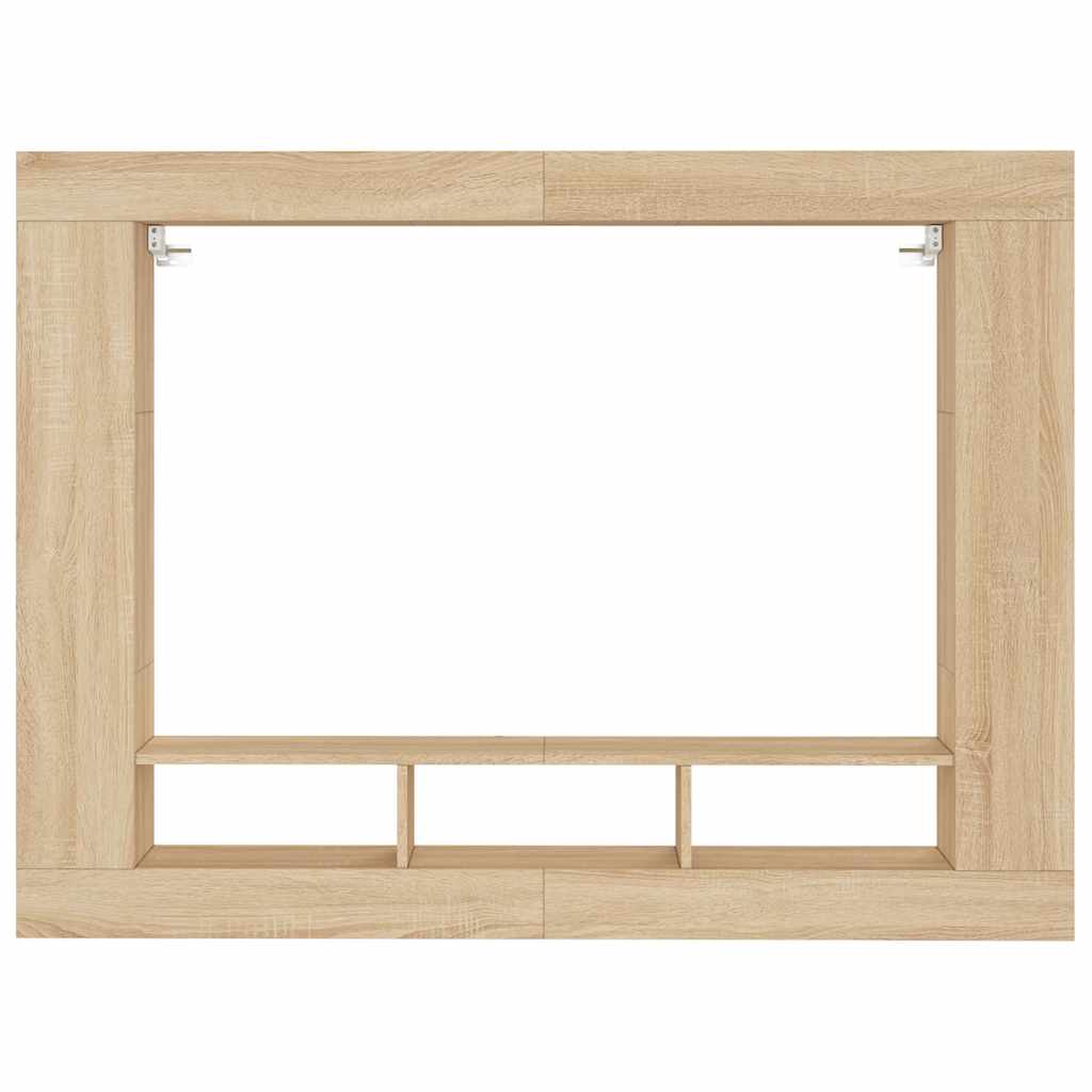 TV Cabinet Sonoma Oak 152x22x113 cm Engineered Wood
