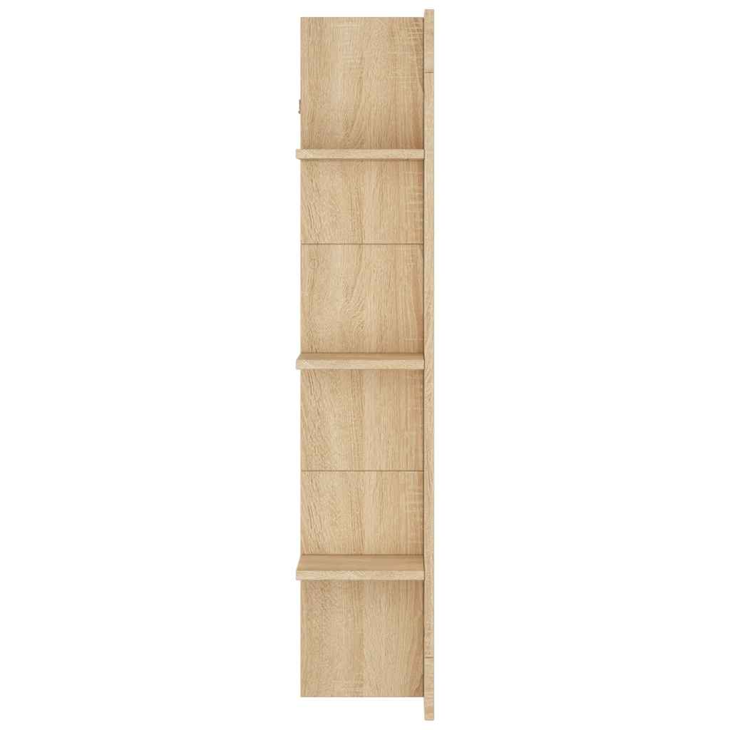 TV Cabinet Sonoma Oak 152x22x113 cm Engineered Wood