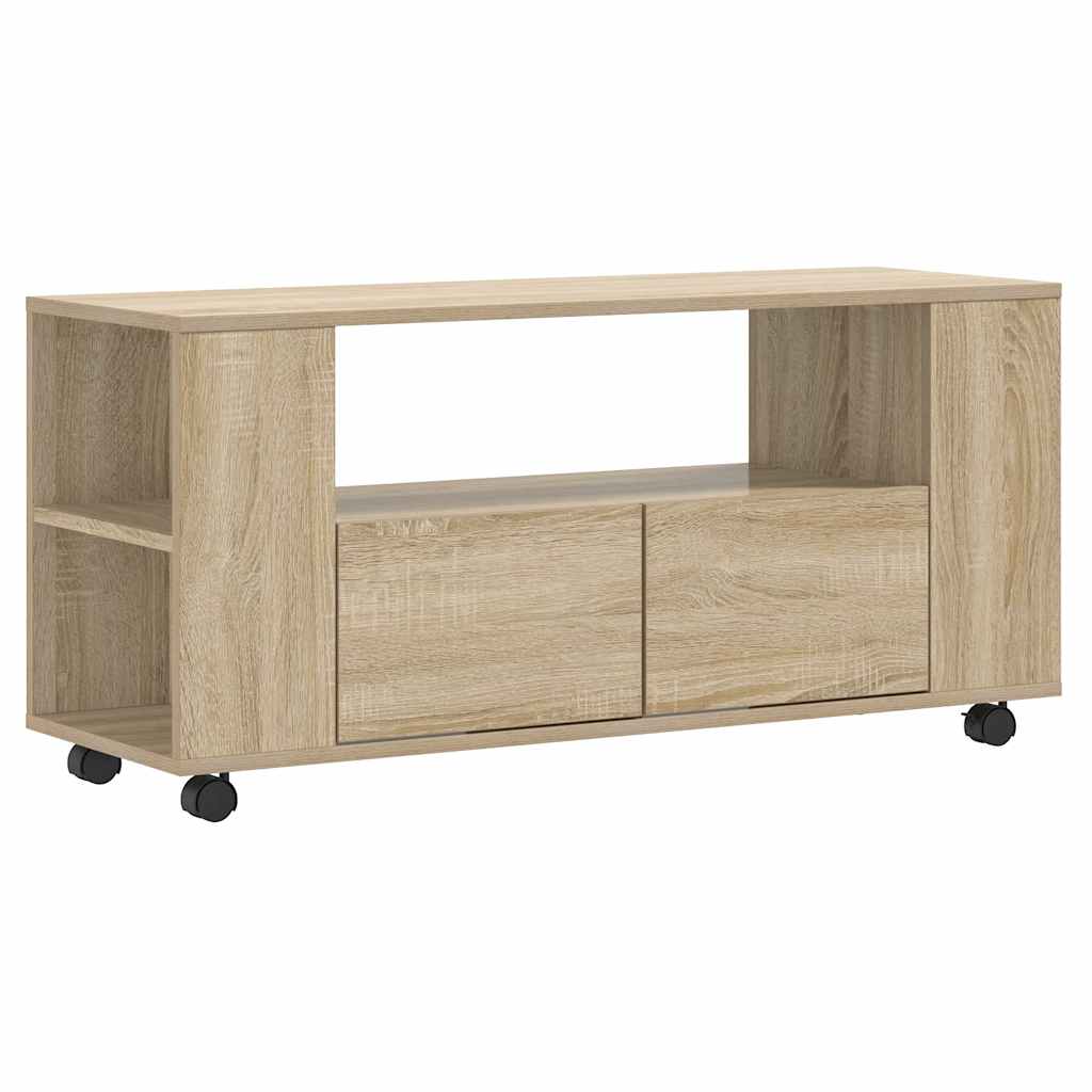 TV Cabinet Sonoma Oak 102x34,5x43 cm Engineered Wood