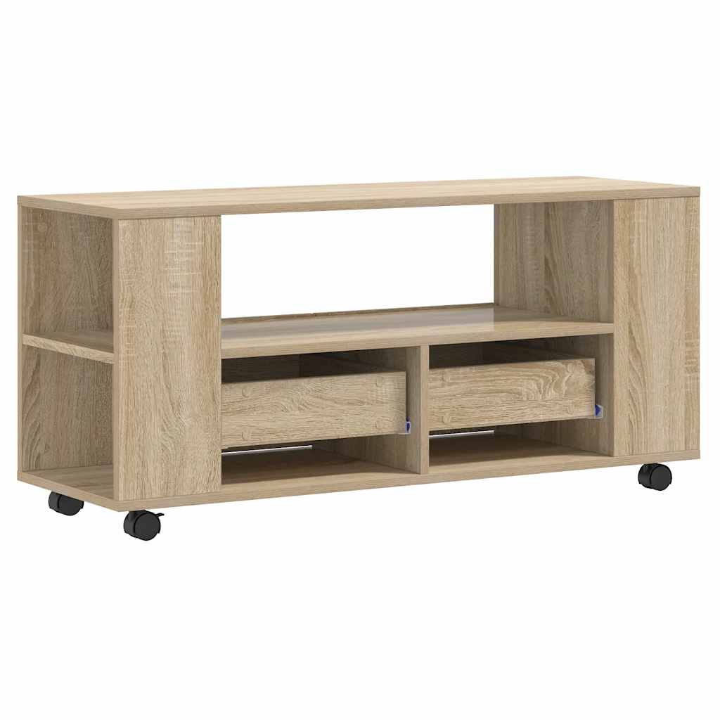 TV Cabinet Sonoma Oak 102x34,5x43 cm Engineered Wood