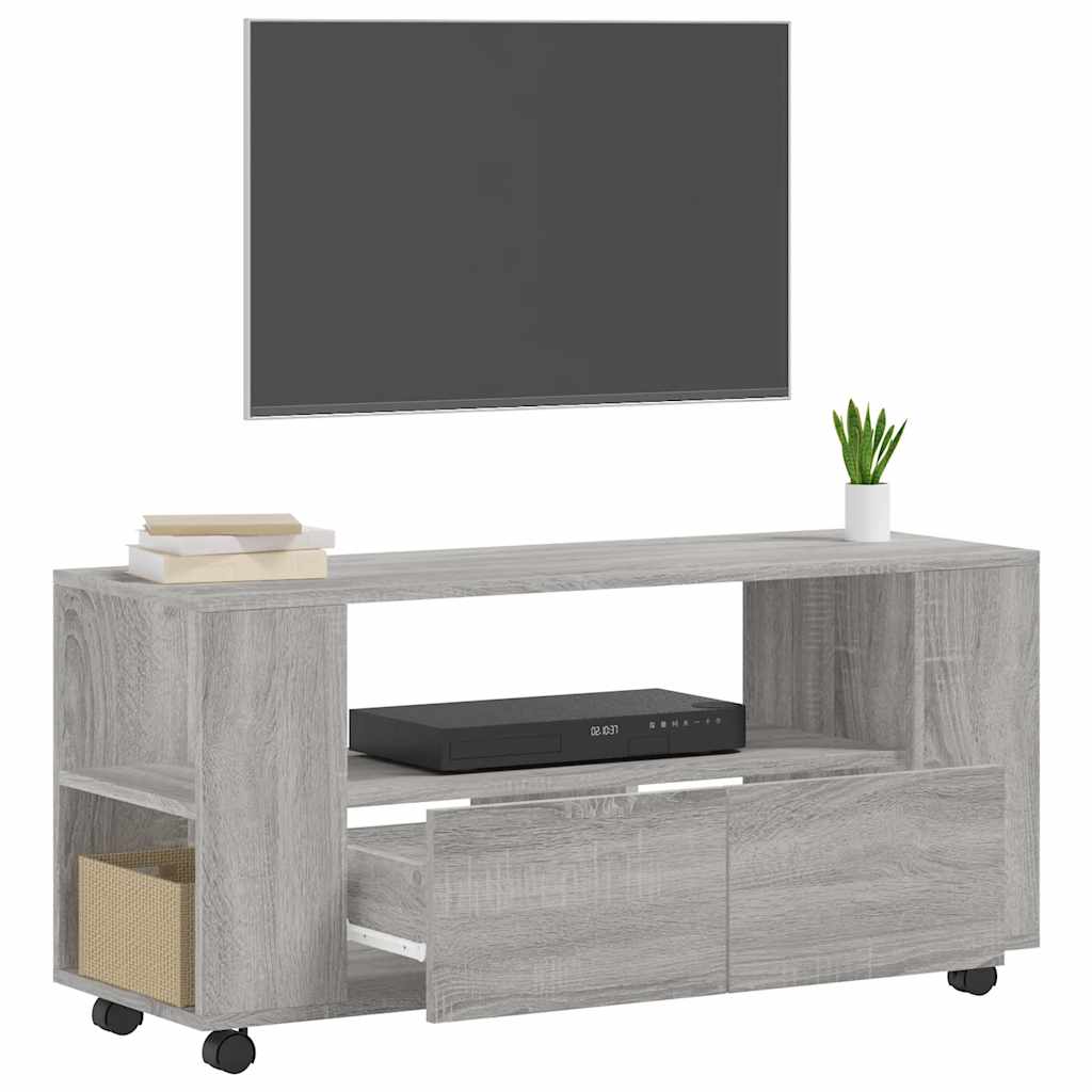 TV Cabinet Grey Sonoma 102x34,5x43 cm Engineered Wood
