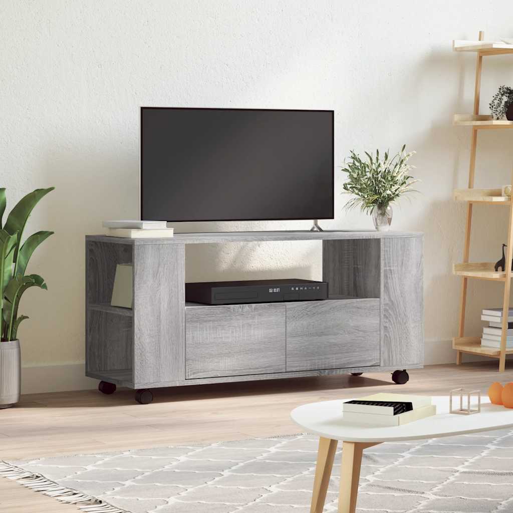 TV Cabinet Grey Sonoma 102x34,5x43 cm Engineered Wood