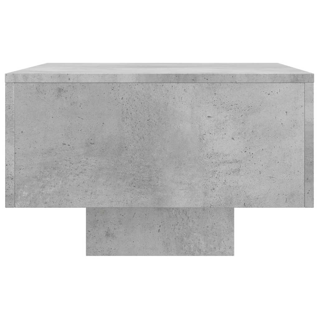 Coffee Table Concrete Grey 100x49,5x31 cm Engineered Wood