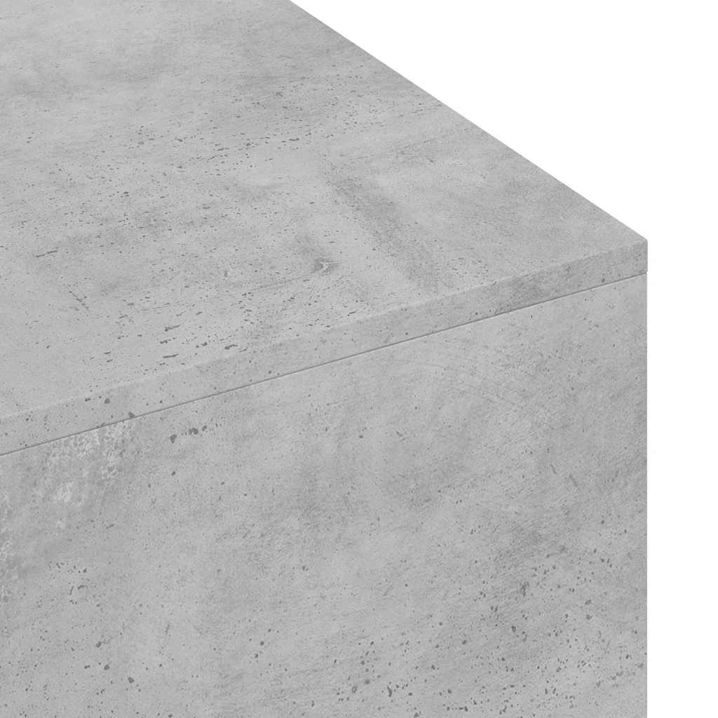 Coffee Table Concrete Grey 100x49,5x31 cm Engineered Wood