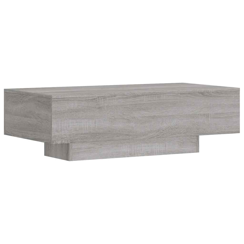 Coffee Table Grey Sonoma 100x49,5x31 cm Engineered Wood