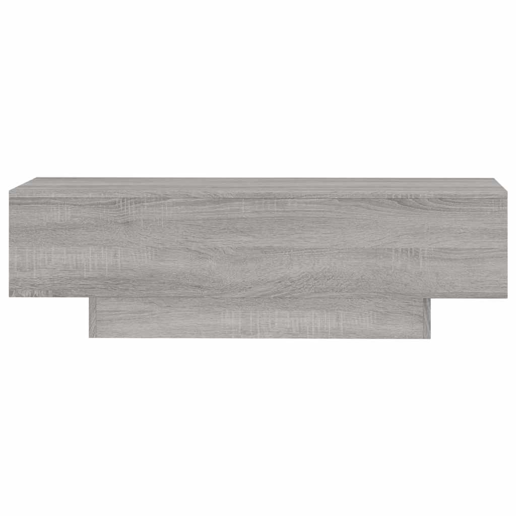 Coffee Table Grey Sonoma 100x49,5x31 cm Engineered Wood