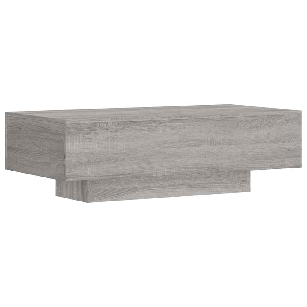 Coffee Table Grey Sonoma 100x49,5x31 cm Engineered Wood