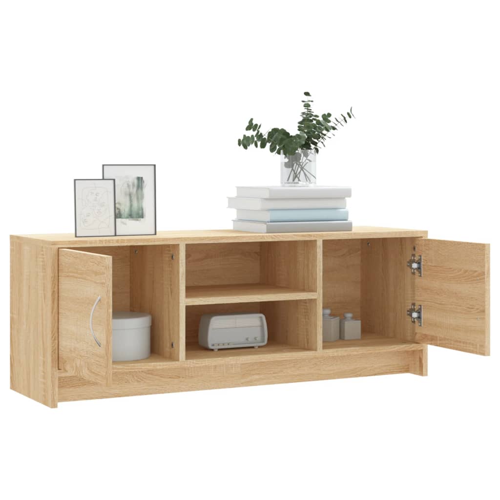 TV Cabinet Sonoma Oak 102x30x37.5 cm Engineered Wood