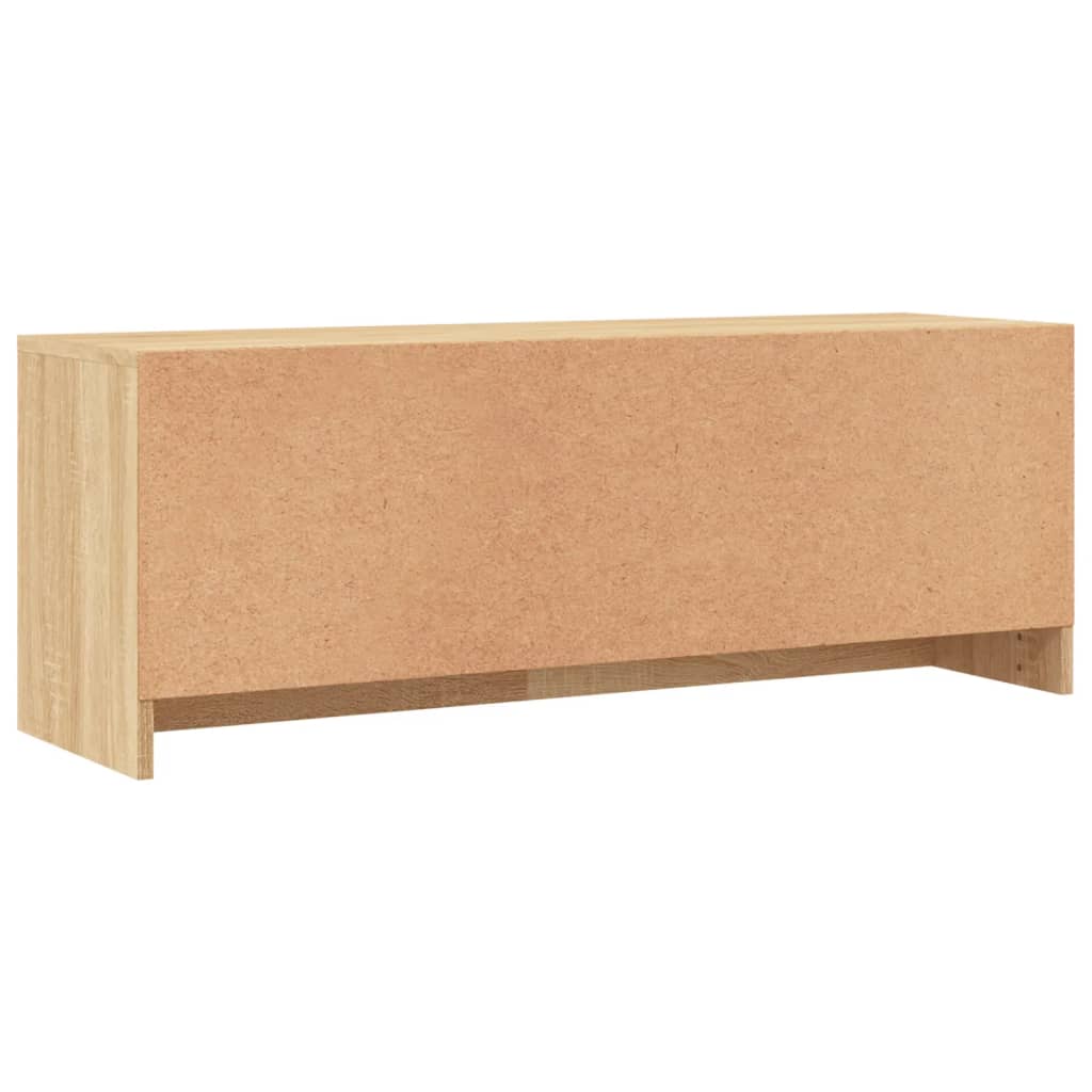 TV Cabinet Sonoma Oak 102x30x37.5 cm Engineered Wood