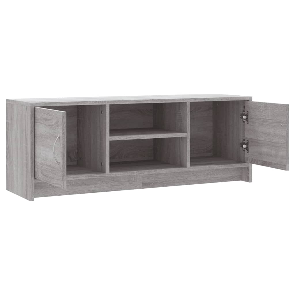 TV Cabinet Grey Sonoma 102x30x37,5 cm Engineered Wood