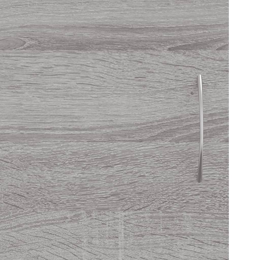 TV Cabinet Grey Sonoma 102x30x37,5 cm Engineered Wood