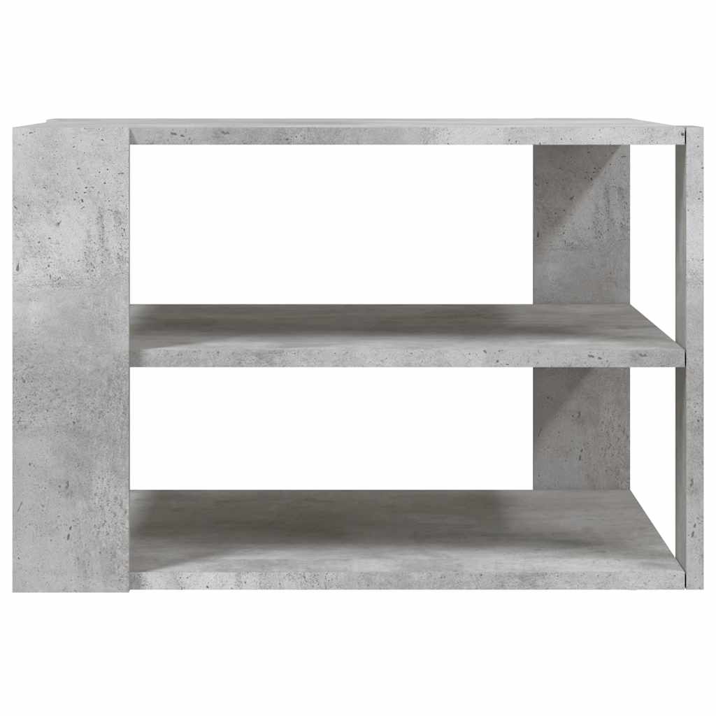 Coffee Table Concrete Grey 58x58x40 cm Engineered Wood