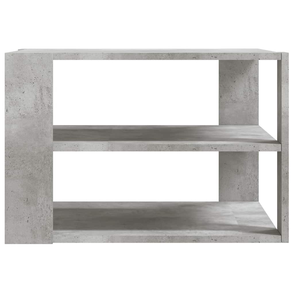 Coffee Table Concrete Grey 58x58x40 cm Engineered Wood