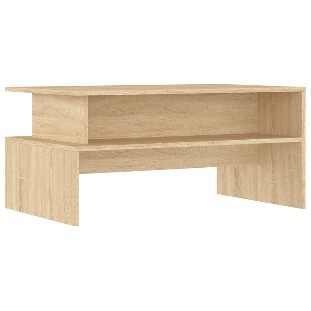 Coffee Table Sonoma Oak 90x55x42,5 cm Engineered Wood