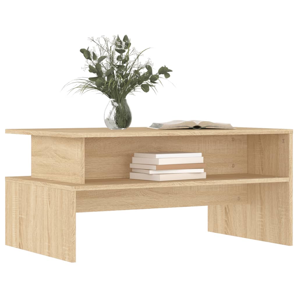 Coffee Table Sonoma Oak 90x55x42,5 cm Engineered Wood