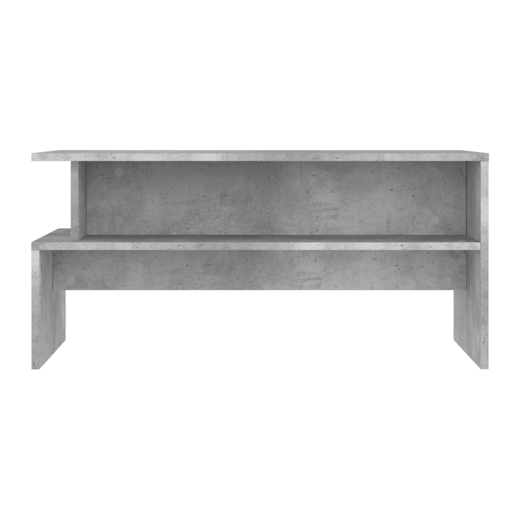 Coffee Table Concrete Grey 90x55x42,5 cm Engineered Wood